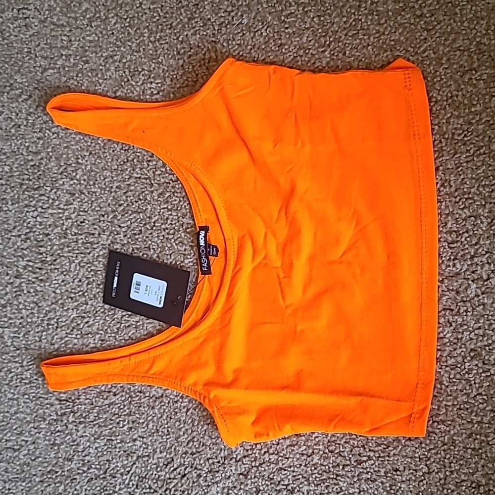 Orange crop tank